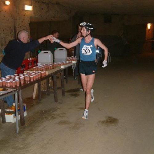 Grottenmarathon 2003: Der Sieger Marc Papanikitas