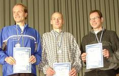 MHK.Sieger Robert Wimmer, Joachim Hauser und Jochen Höschele (v. links)